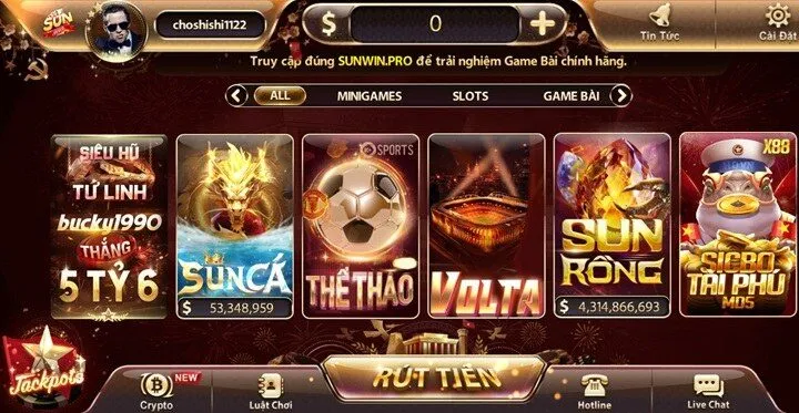 Tại sao cần phải nạp tiền Sunwin?