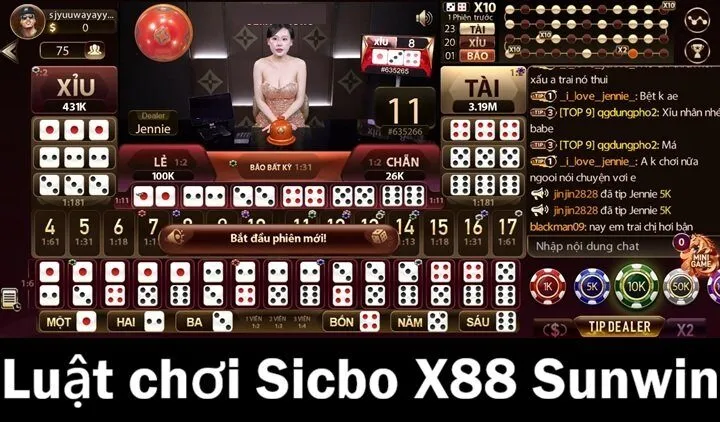 Hiểu rõ về luật chơi Sicbo X88 trước khi đặt cược