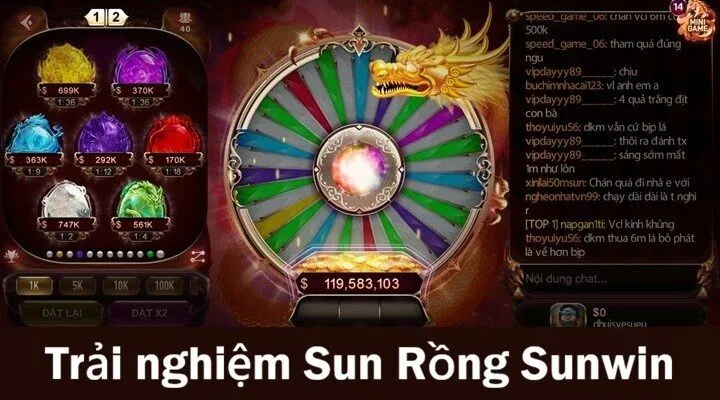 Cảm giác săn thưởng mới mẻ từ Sun Rồng Sunwin