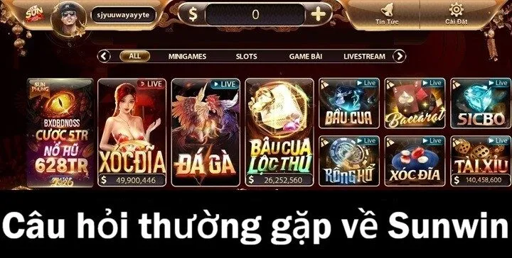 Giải đáp nhanh những thắc mắc liên quan đến Sunwin