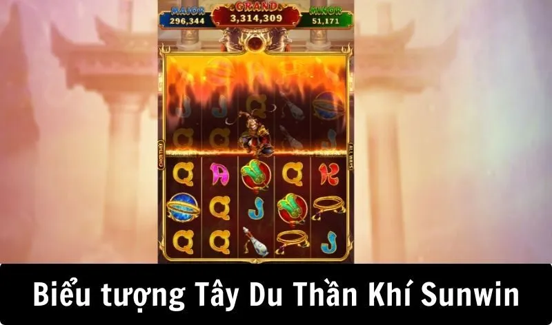 Các biểu tượng đặc biệt trong Tây Du Thần Khí Sunwin