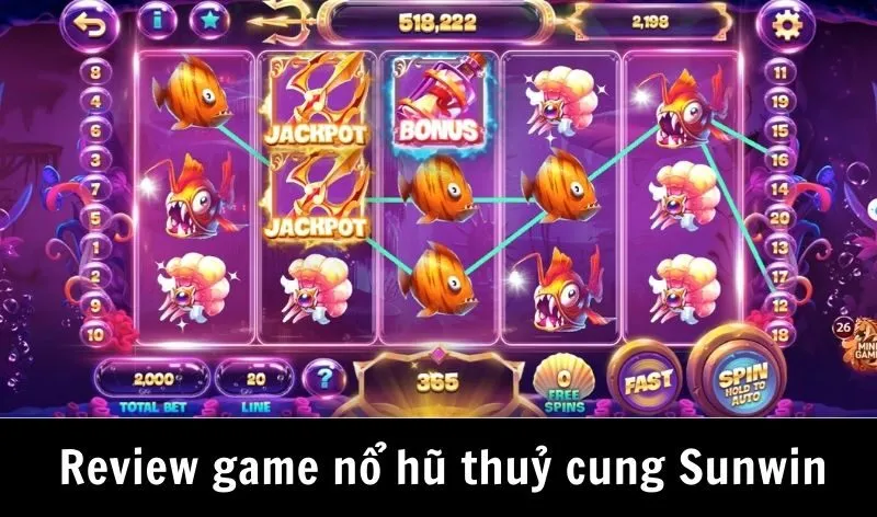 Review chi tiết game nổ hũ thuỷ cung Sunwin