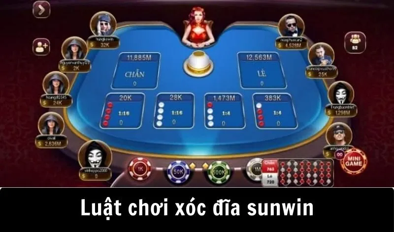 Luật chơi xóc đĩa sunwin mới nhất